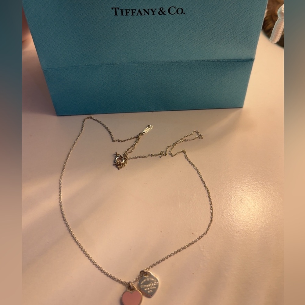 Tiffany & Co. Double heart Necklace